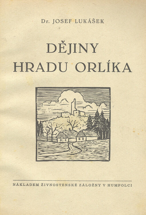 Dějiny hradu Orlíka nad Humpolcem