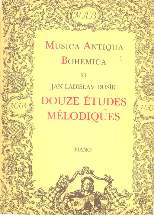 Douze études mélodiques op. 16 : piano