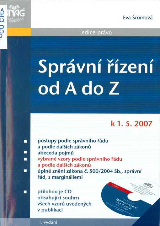 Správní řízení od A do Z : k 1.5.2007