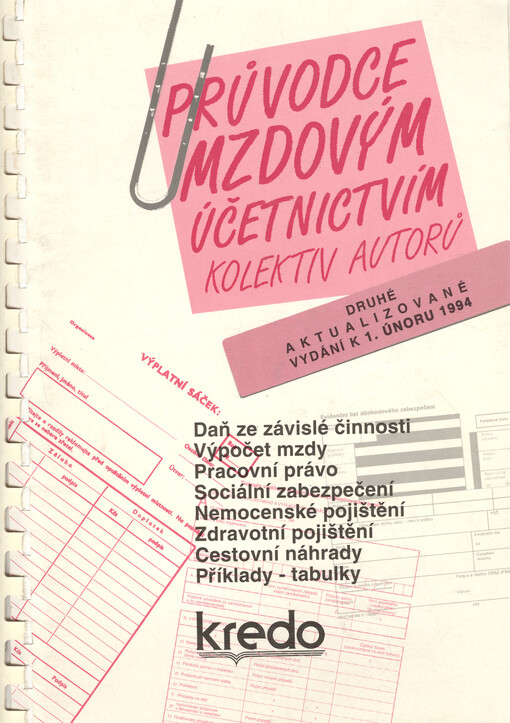 Průvodce mzdovým účetnictvím, 2., aktualizované vyd.