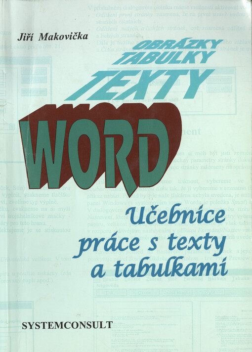 Word :Učebnice práce s texty a tabulkami