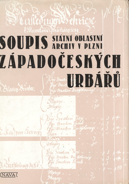 Soupis západočeských urbářů: 2. pol. 13. století - 1773