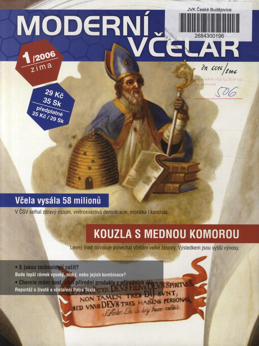 Moderní včelař : nový včelařský časopis