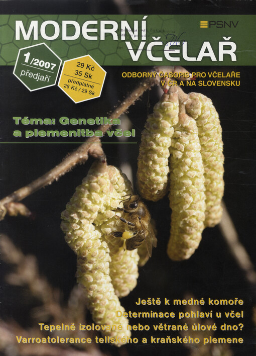 Moderní včelař : nový včelařský časopis
