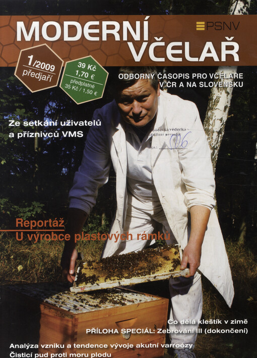 Moderní včelař : nový včelařský časopis