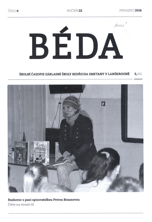 Béda : školní časopis základní školy Bedřicha Smetany v Lanškrouně