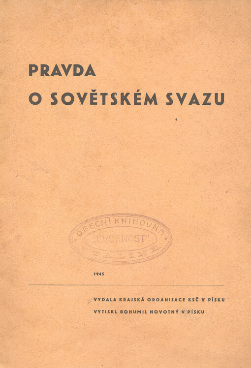 Pravda o Sovětském Svazu