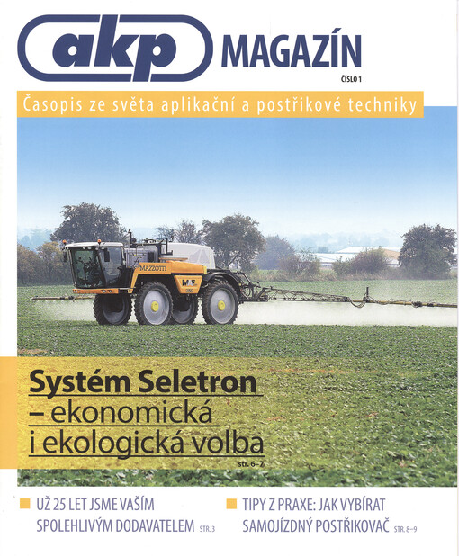 AKP magazín : časopis ze světa aplikační a postřikové techniky