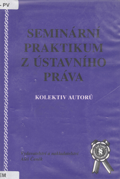 Seminární praktikum z ústavního práva