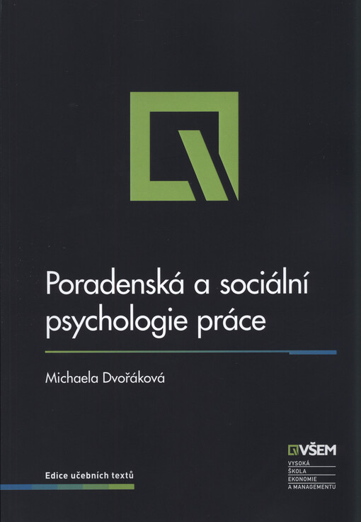 Poradenská a sociální psychologie práce