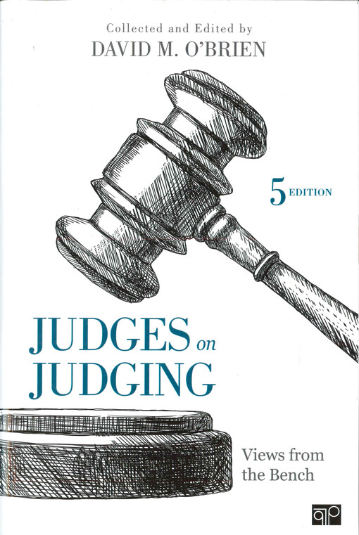 Judges on judging : views from the bench
