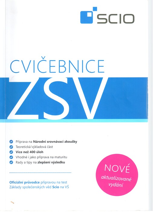 Cvičebnice ZSV: komplexní příprava na test Základy společenských věd