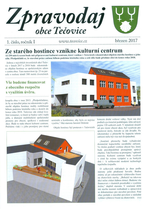 Zpravodaj obce Tečovice