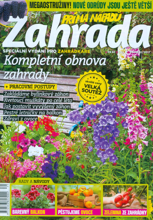 Zahrada prima nápadů : speciální vydání pro zahrádkáře