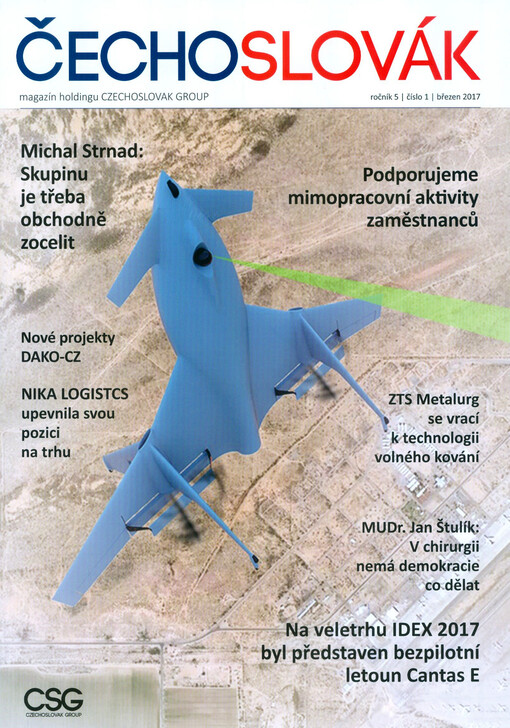 Čechoslovák : magazín holdingu Czechoslovak Group