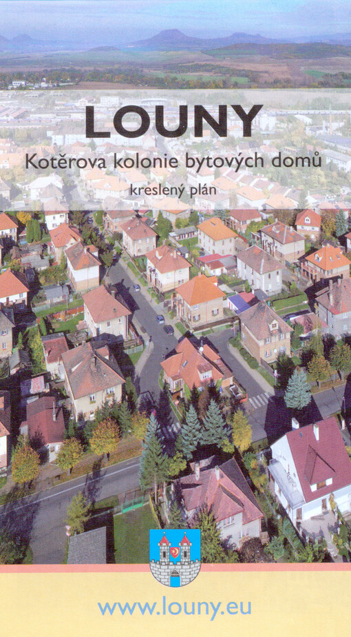 Louny : Kotěrova kolonie bytových domů : kreslený plán