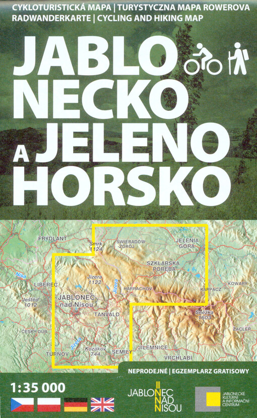 Jablonecko a Jelenohorsko : 1:35 000