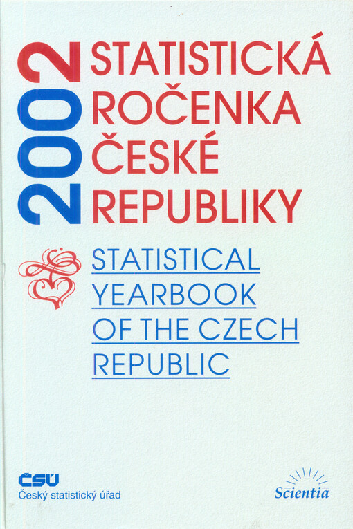 Statistická ročenka České republiky 2002 = Statistical yearbook of the Czech Republic