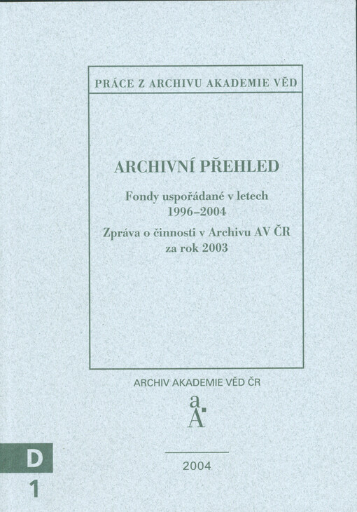 Archivní přehled