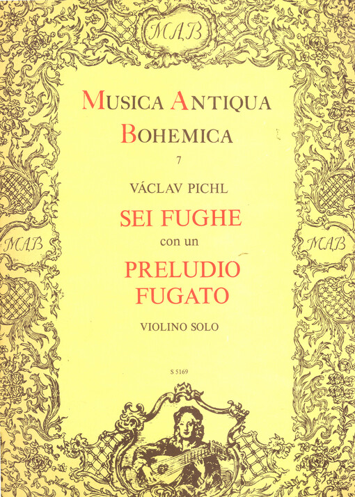 Šest fug s fugovaným preludiem = (Sei fughe con un preludio fugato) : housle sólo