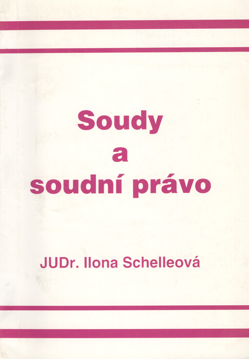 Soudy a soudní právo