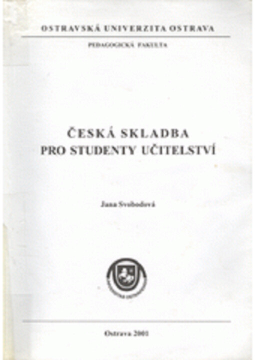 Česká skladba pro studenty učitelství