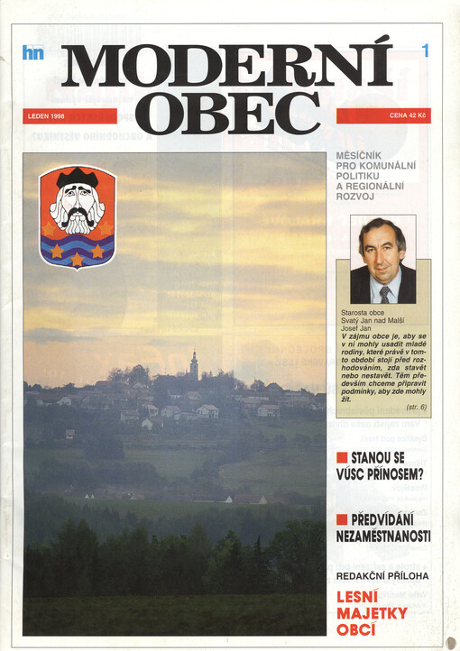 Moderní obec : měsíčník pro komunální politiku a regionální rozvoj
