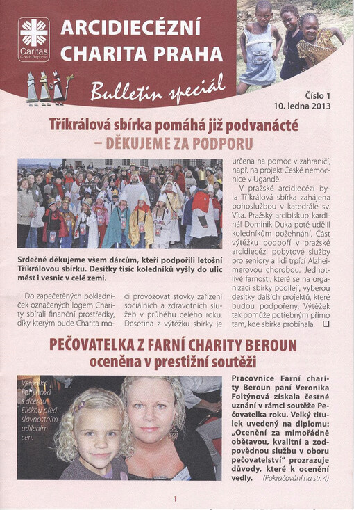 Arcidiecézní charita Praha : bulletin speciál