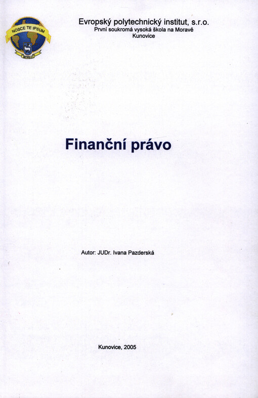 Finanční právo