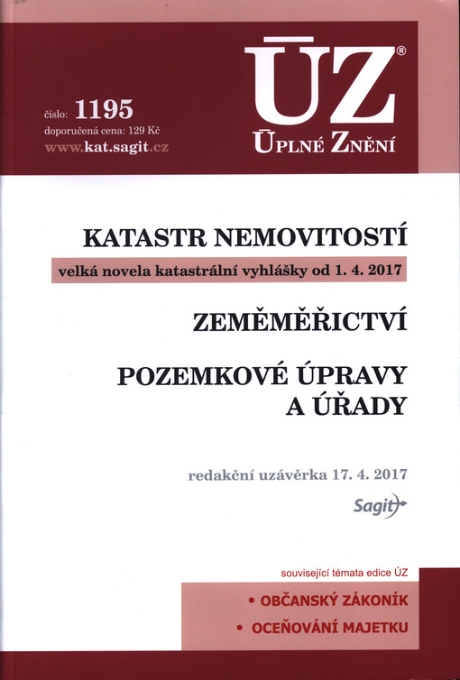 ÚZ č. 1195 Katastr nemovitostí