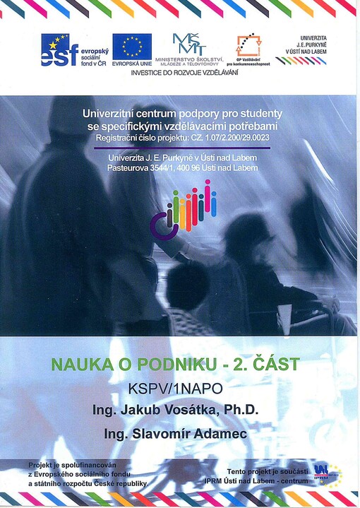 Nauka o podniku - 2. část