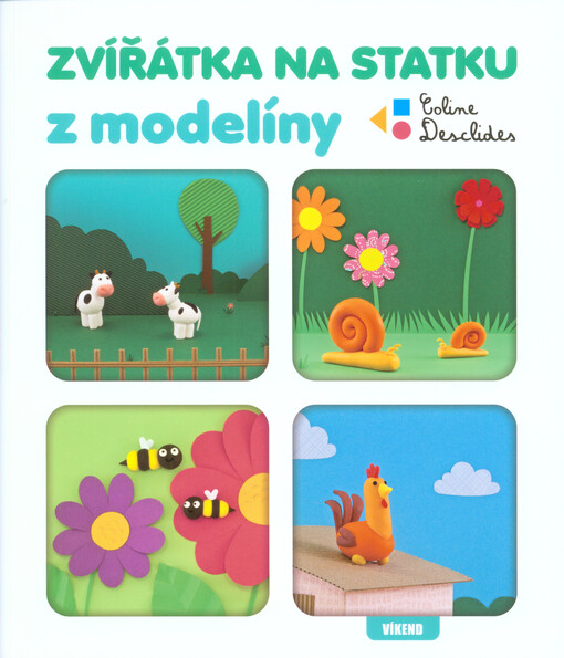 Zvířátka na statku z modelíny