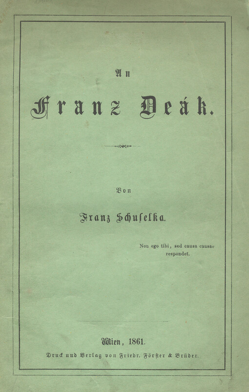 An Franz Deak