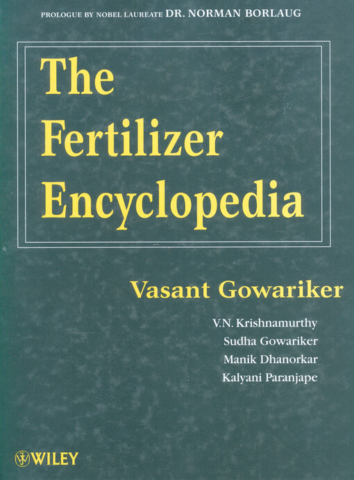 The fertilizer encyclopedia