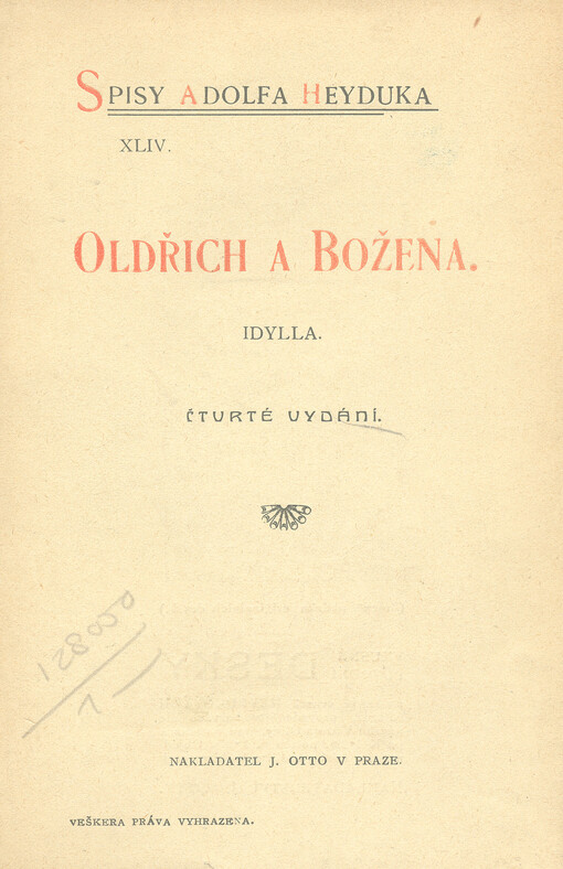 Oldřich a Božena :idylla