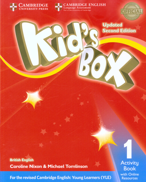 Kid´s Box updated second edition 1 Activity Book with Online Resources - Caroline Nixon, Michael Tomlinson