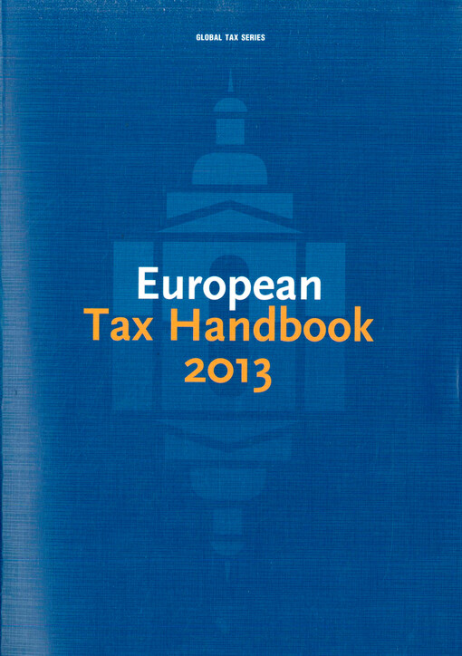 European tax handbook, 2013