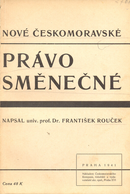 Nové českomoravské právo směnečné