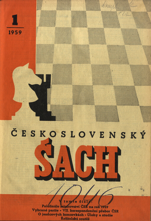 Československý šach : nezávislý časopis českých, moravských, slezských a slovenských šachistů