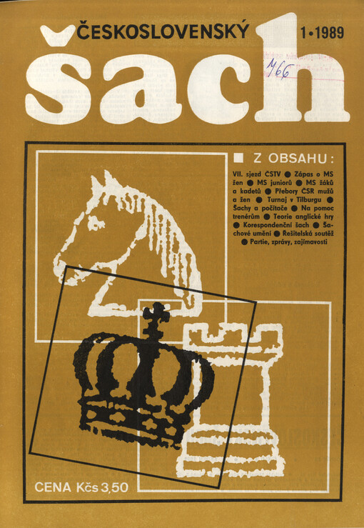 Československý šach : nezávislý časopis českých, moravských, slezských a slovenských šachistů