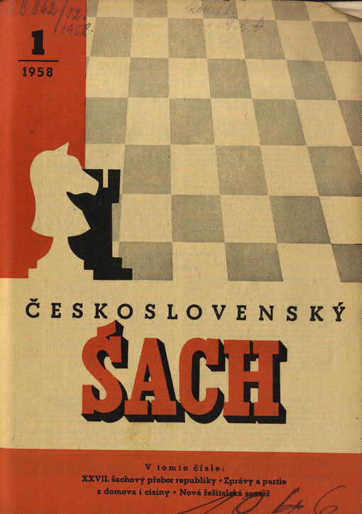 Československý šach : nezávislý časopis českých, moravských, slezských a slovenských šachistů