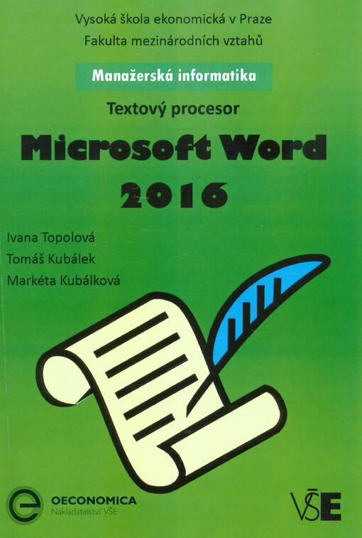 Manažerská informatika MS Word 2016