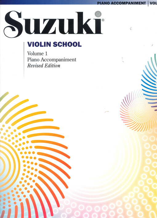 Suzuki Violin School. Volume 1, Piano part