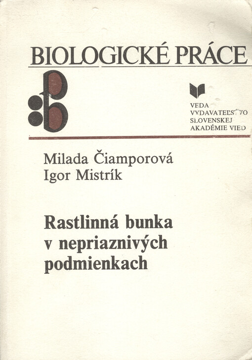 Rastlinná bunka v nepriaznivých podmienkach