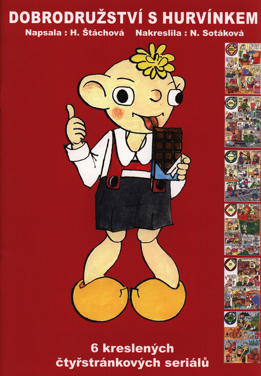 Dobrodružství s Hurvínkem : 6 kreslených čtyřstránkových seriálů
