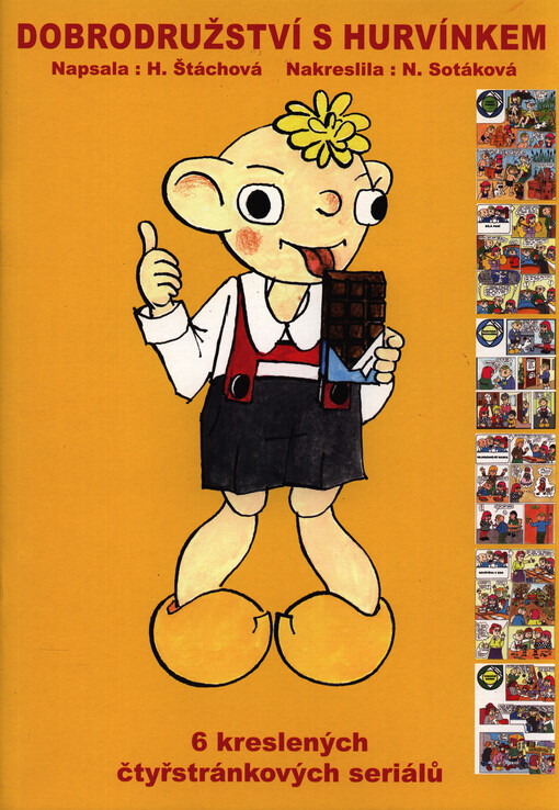 Dobrodružství s Hurvínkem : 6 kreslených čtyřstránkových seriálů
