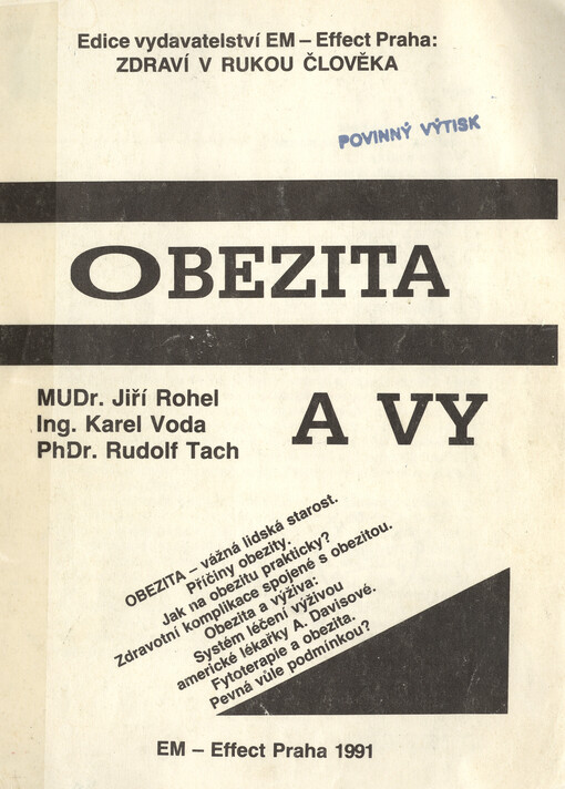 Obezita a vy