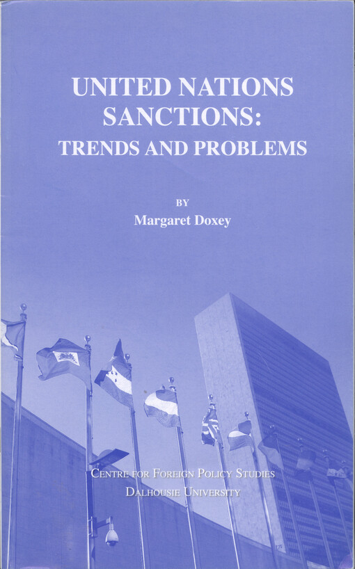 United nations sanctions : trends and problems