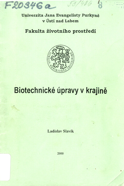 Biotechnické úpravy v krajině
