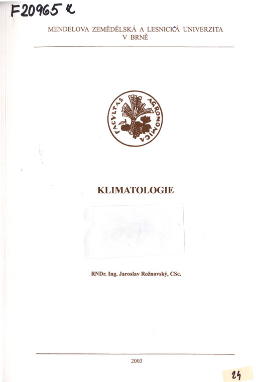 Klimatologie